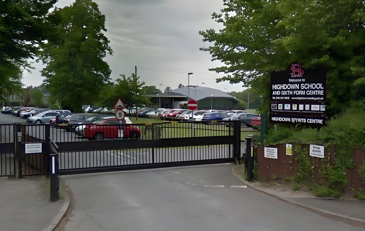 Competent Swimming Venue - Highdown Reading School Car Park